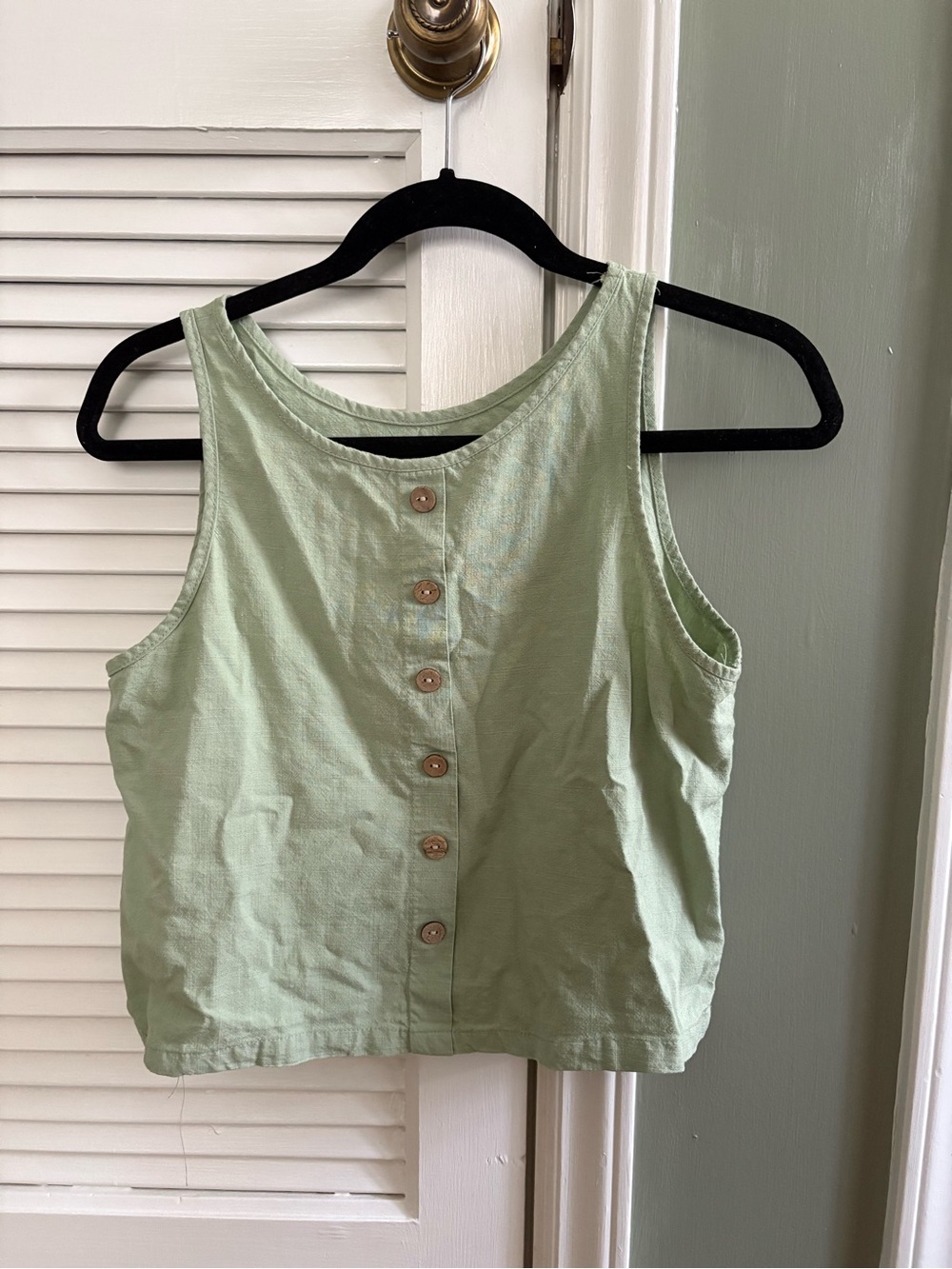 Light Green Sleeveless Top